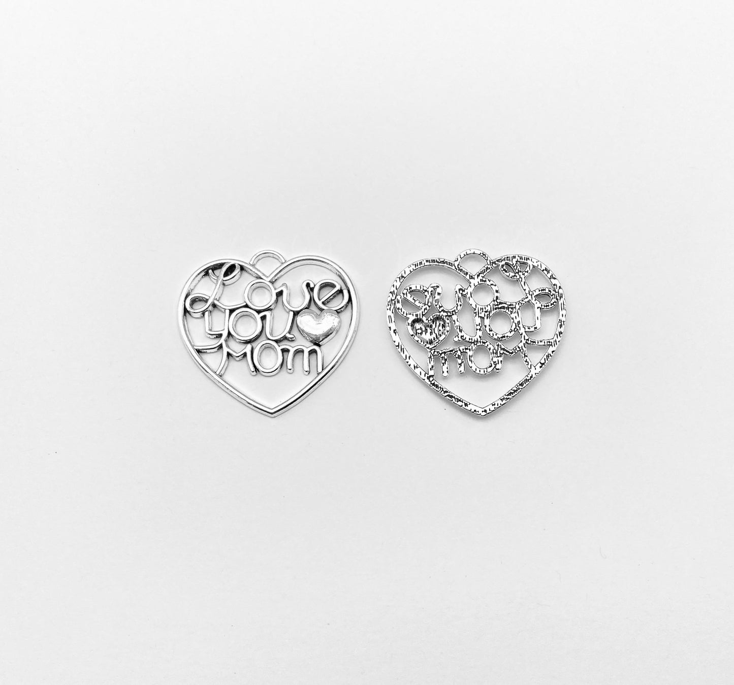 Large Love You Mom Charm