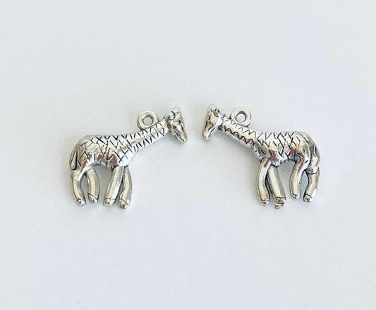 Base Metal Giraffe Charm