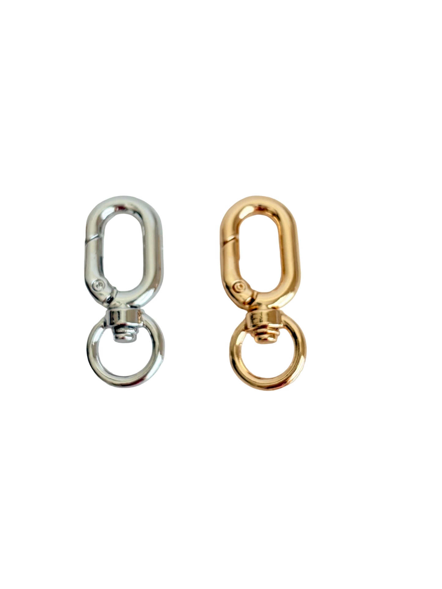 Oblong Clip-On Clasp Connector