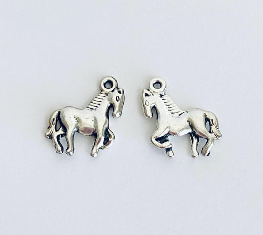 Base Metal Pony Charm