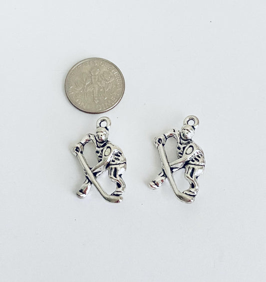 Hockey Player Charm