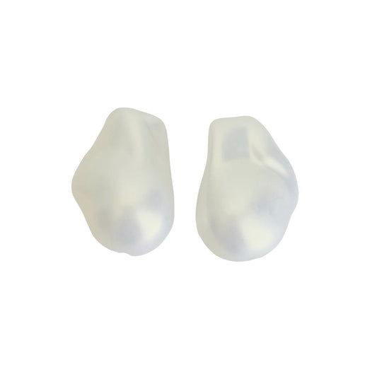 White Faux Baroque Beads • ABS Pearl Beads for Jewelry Making