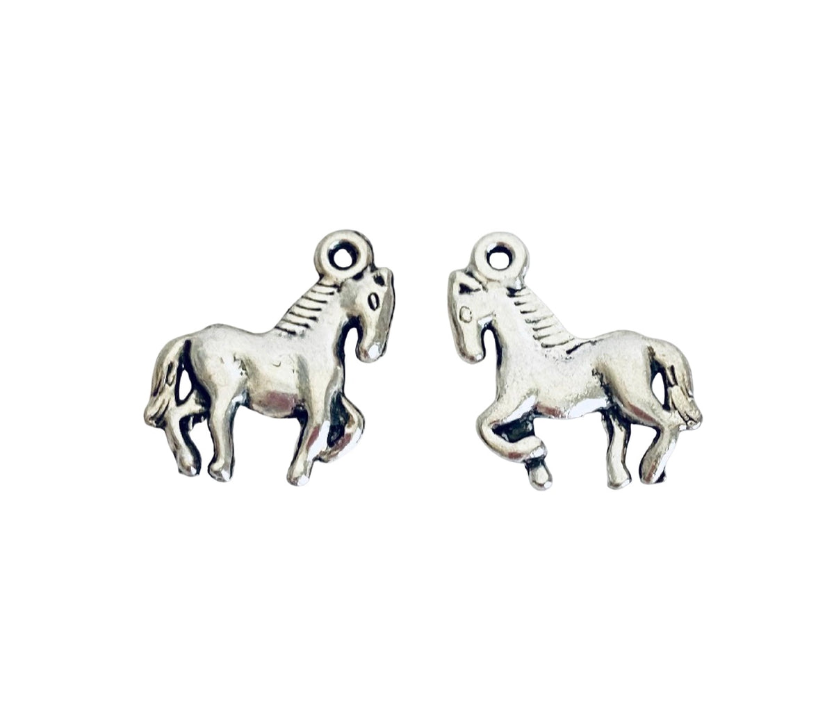 Base Metal Pony Charm