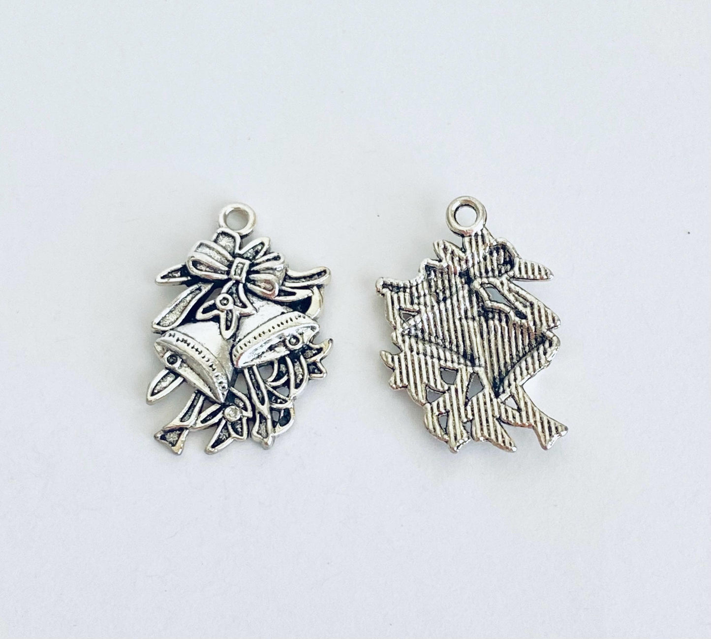 Base Metal Christmas Bells Charm