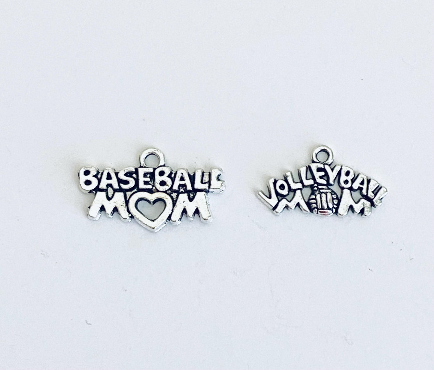 Sports Mom Charm (Baseball Mom OR Volleyball Mom)
