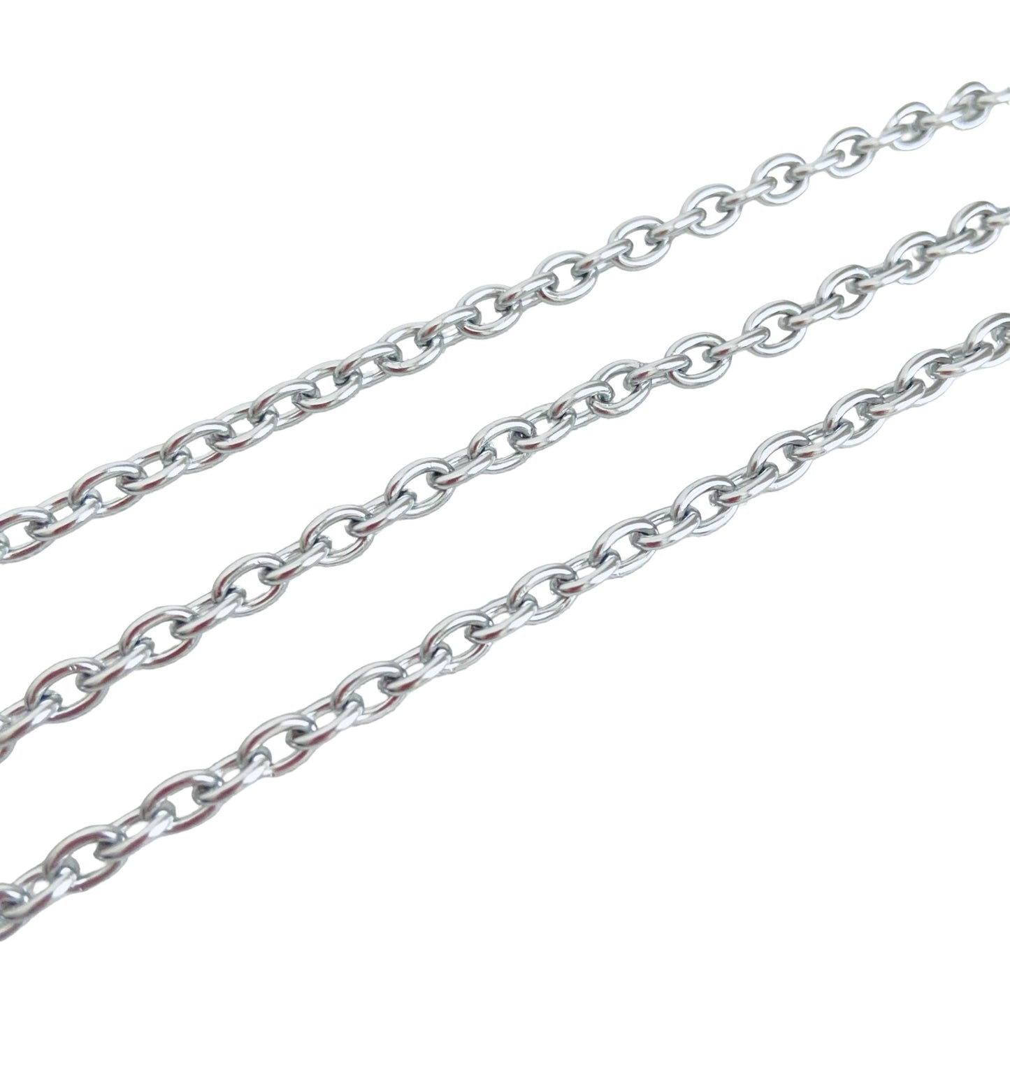 Stainless Steel Oval Chain (4.5x6mm)