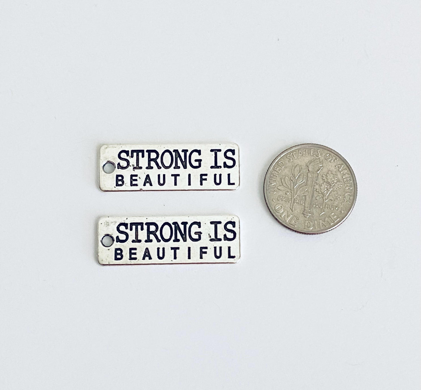Strong Is Beautiful Charm
