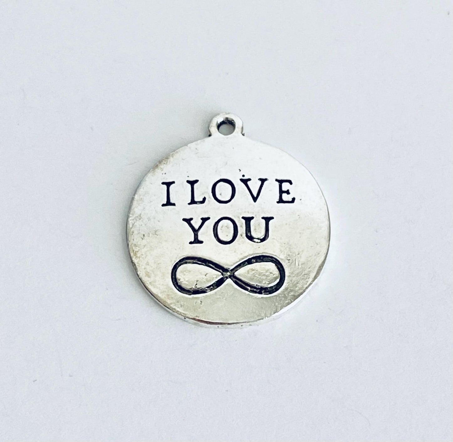 I Love You Infinity Charm
