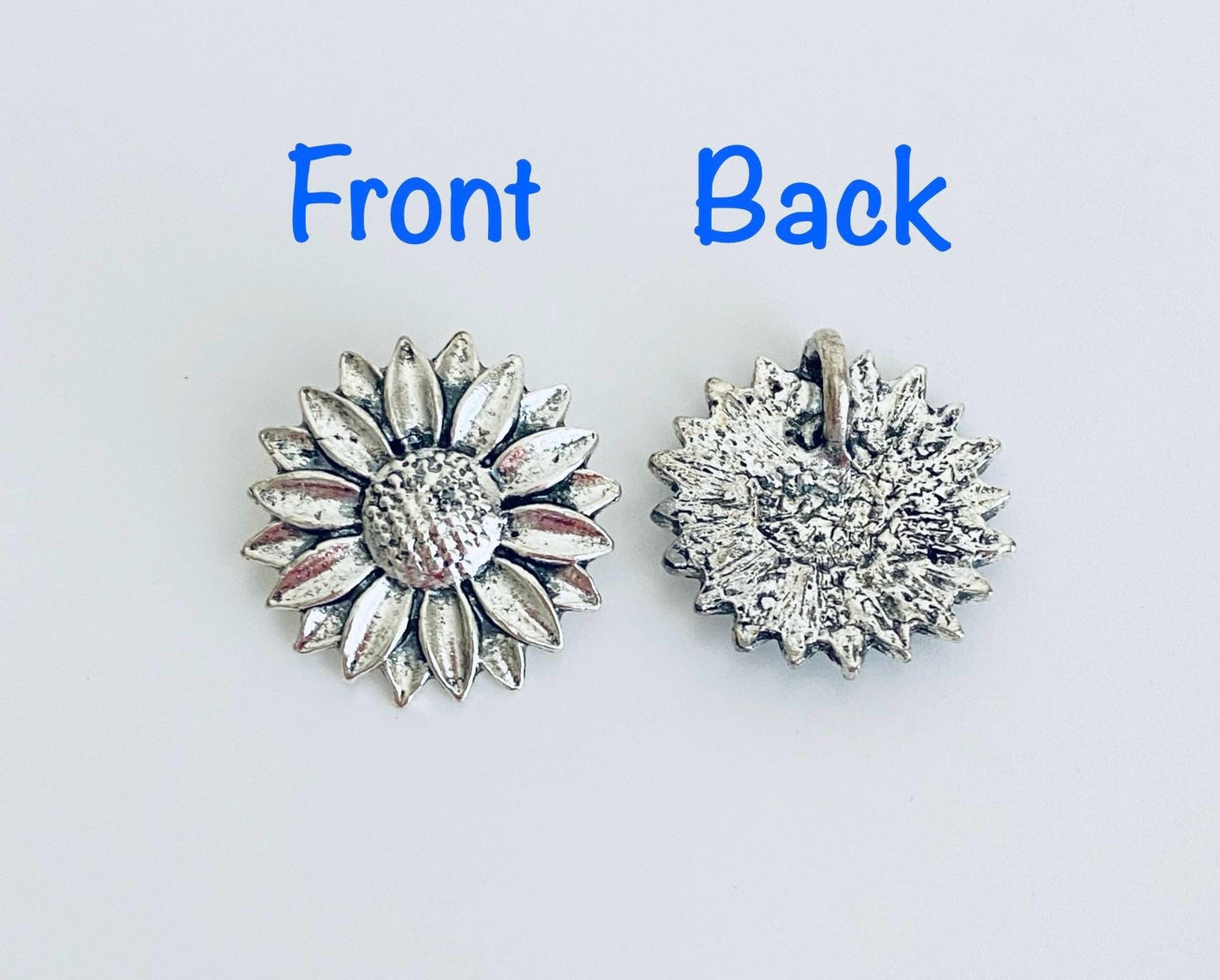 Large Sunflower Charm