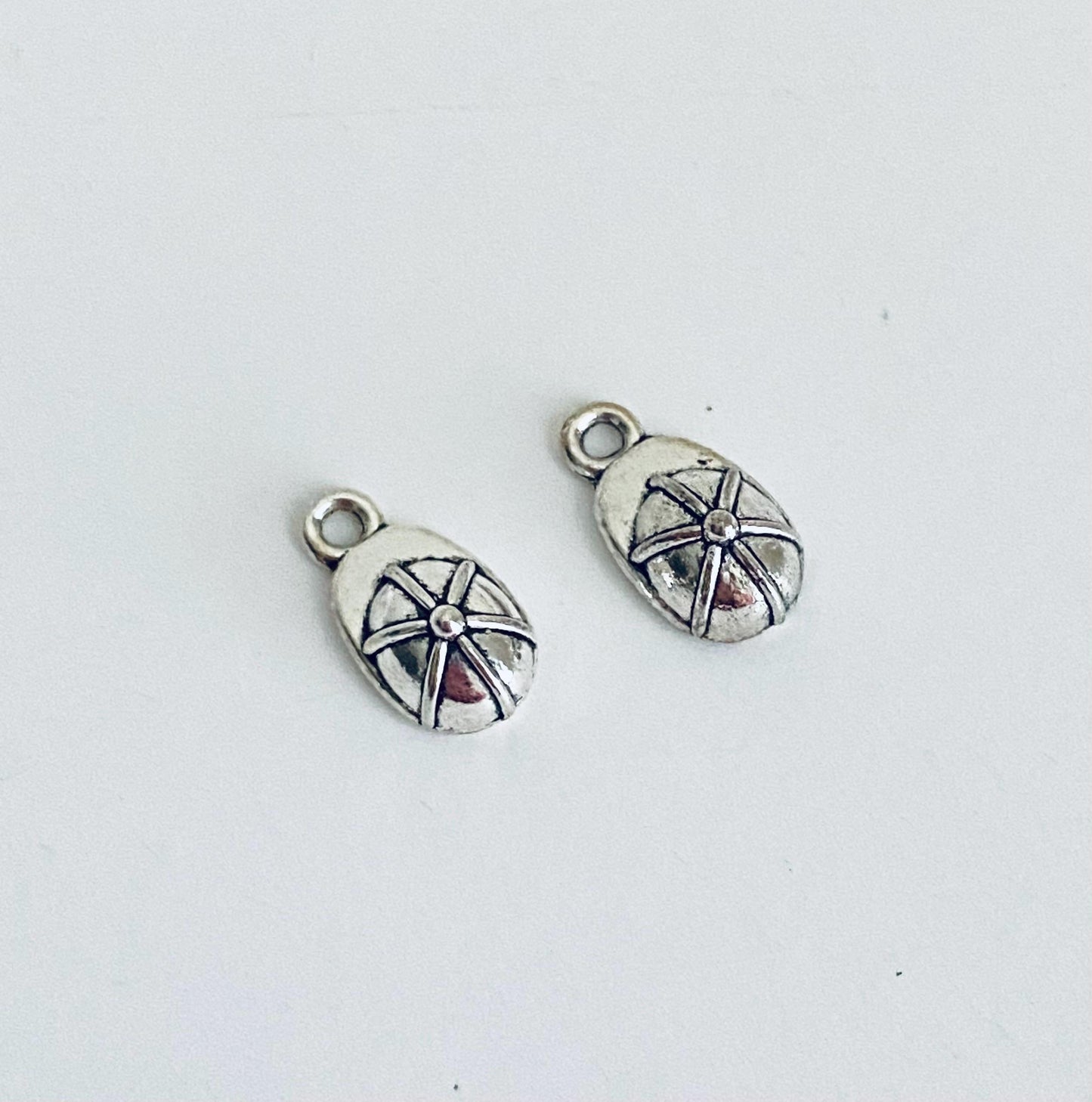 Tiny Baseball Cap Charm