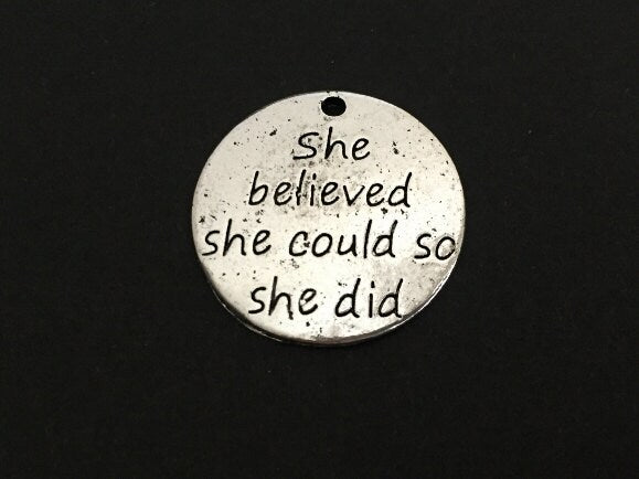 She believed she could, so she did Charm