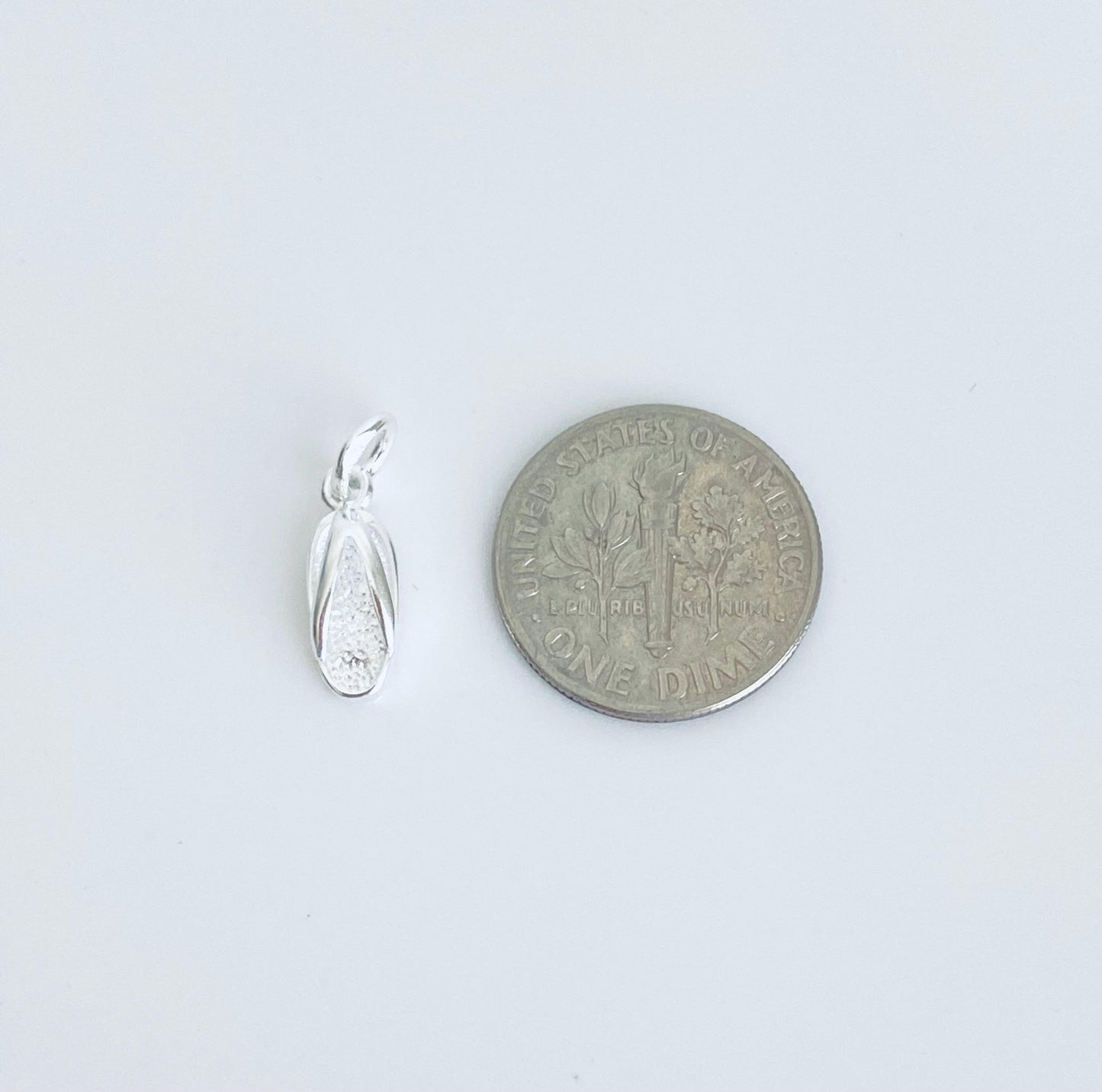 Sterling Silver Flip Flop Charm