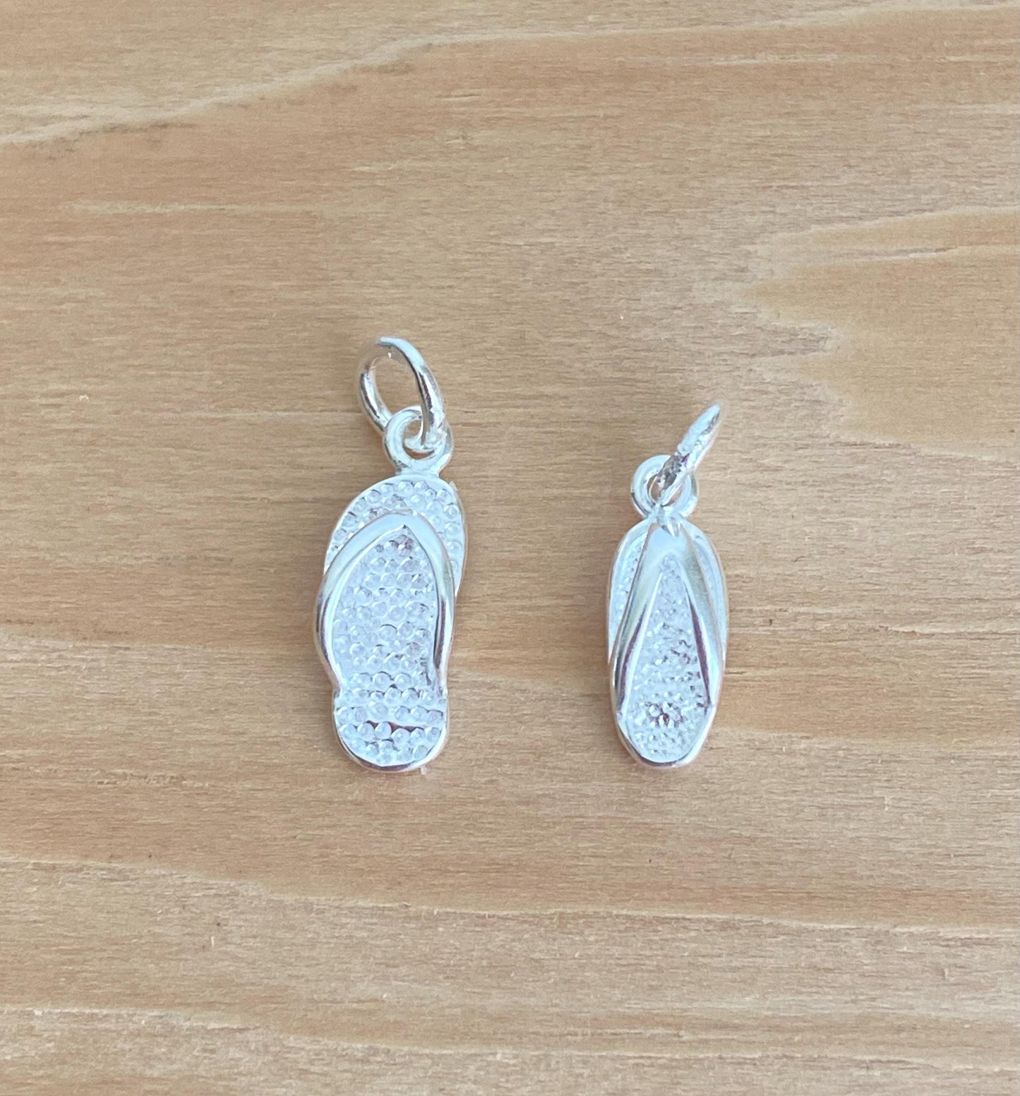 Sterling Silver Flip Flop Charm