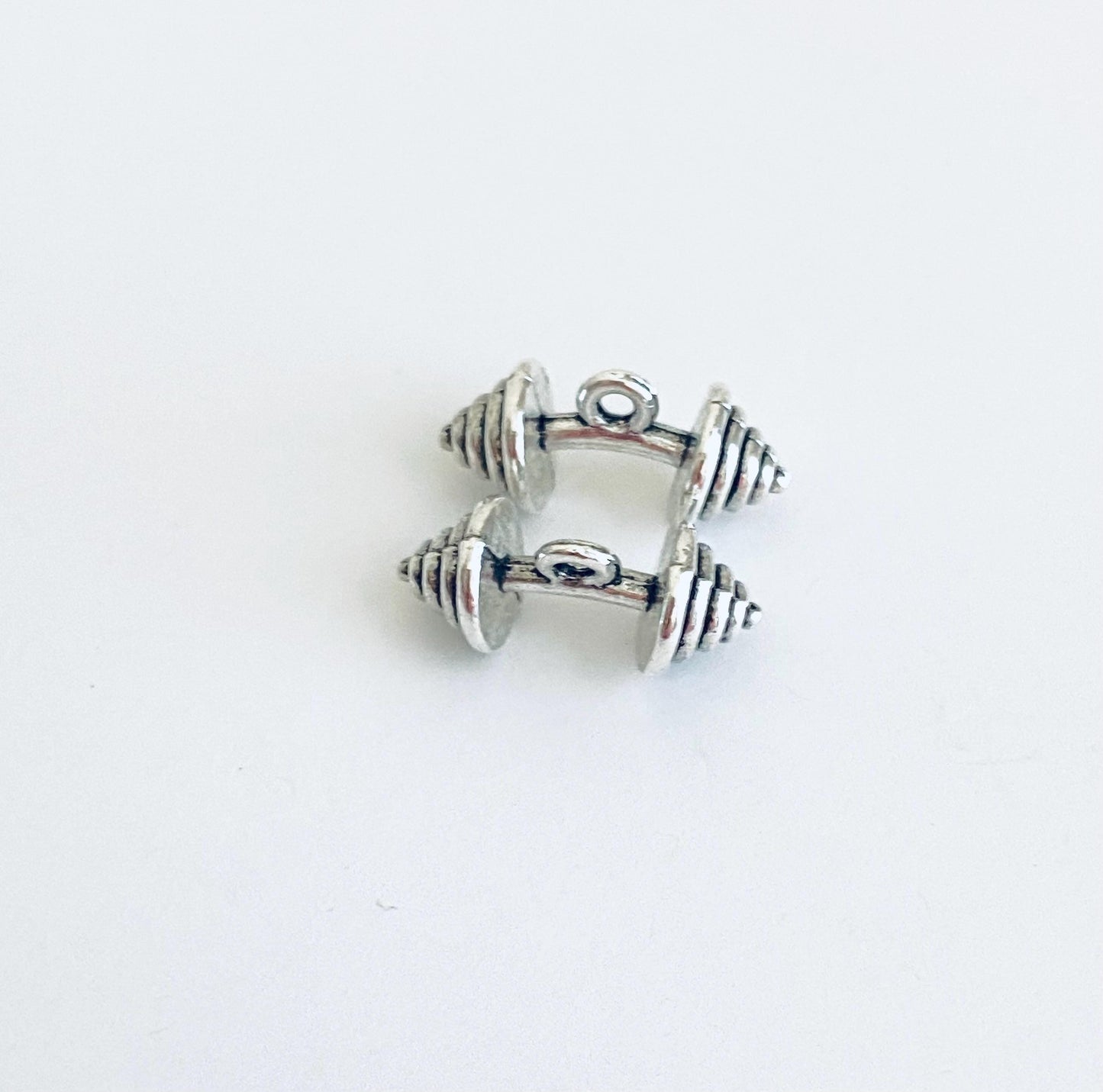 Small Dumbbell Charm