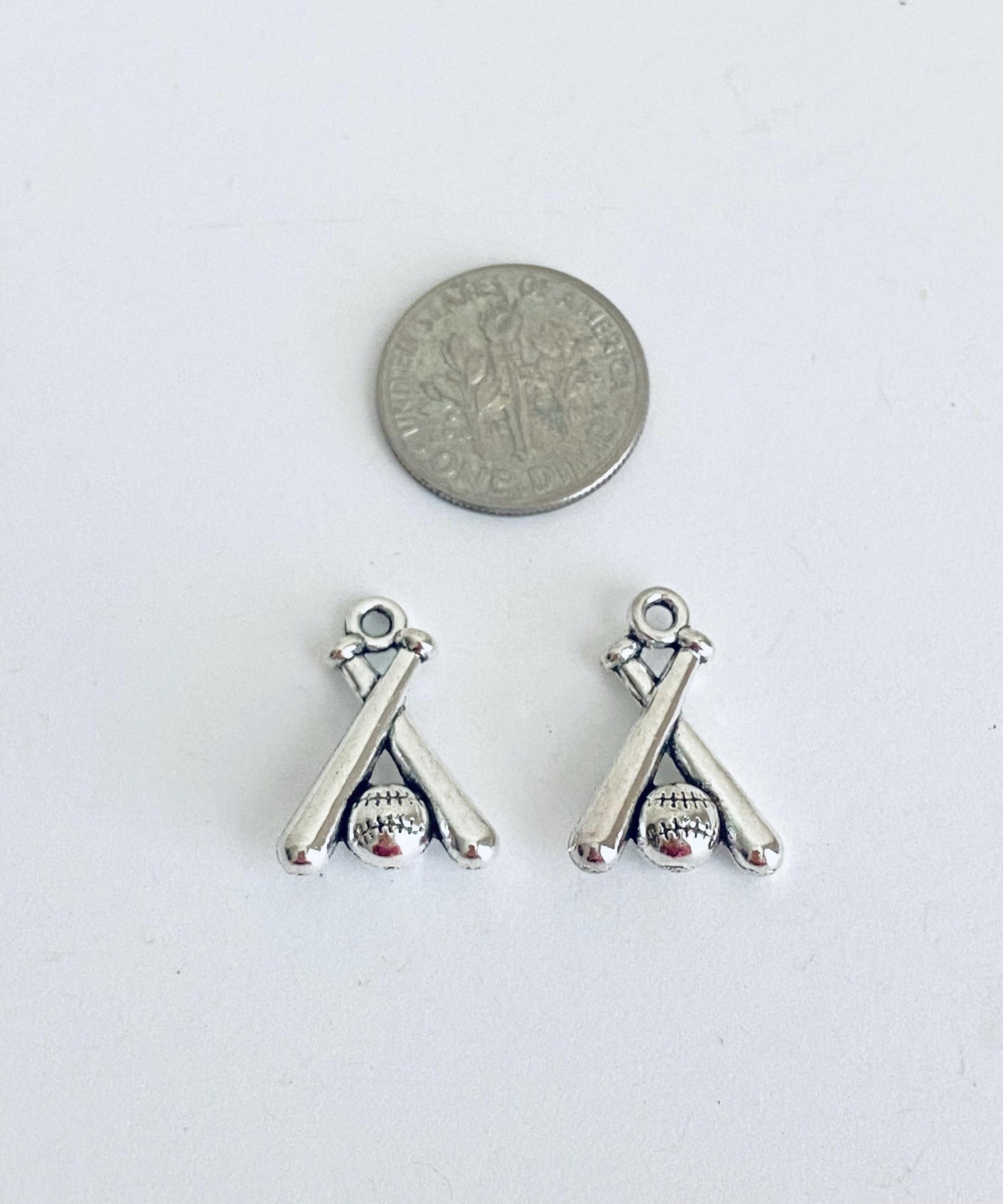 Baseball Bats Charm