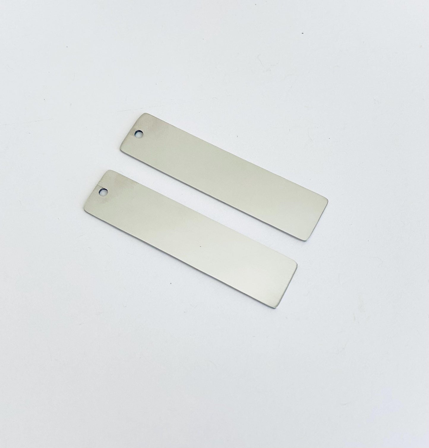 Stainless Steel Long Blank - 12x 50mm - Engravable