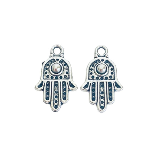 Base Metal Hamsa Charm
