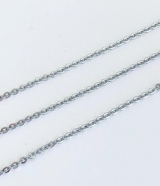 2.5mm Stainless Steel Flat Cable Chain