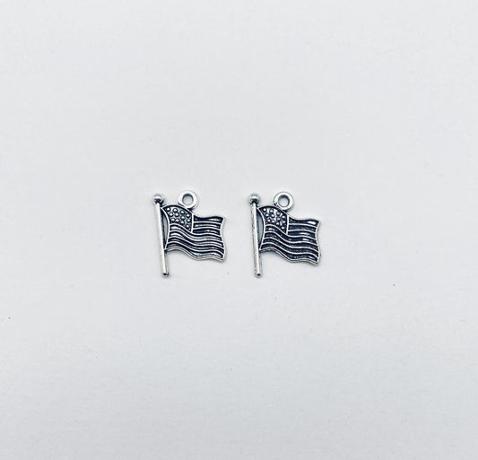 American Flag Charm