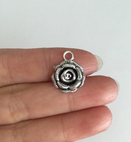 Small Rose Charm