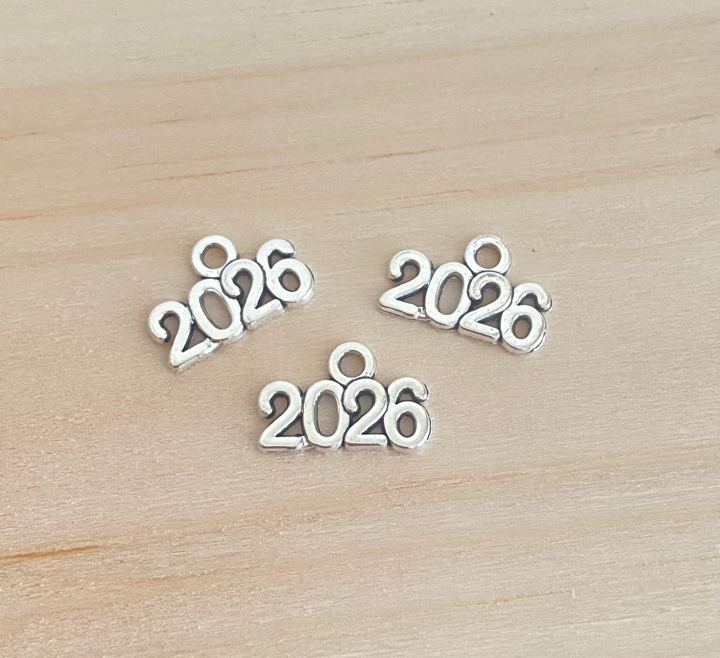 Tiny 2026 Year Charm