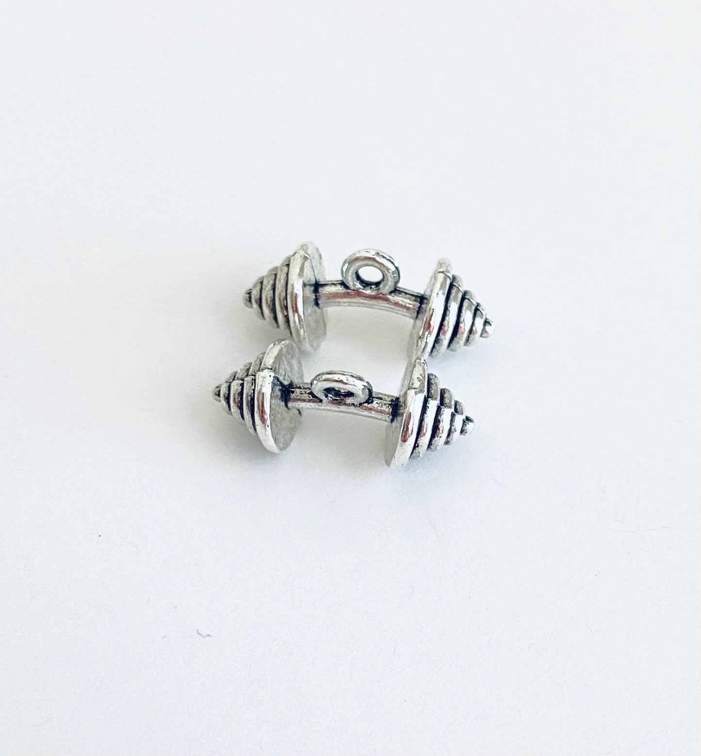 Small Dumbbell Charm