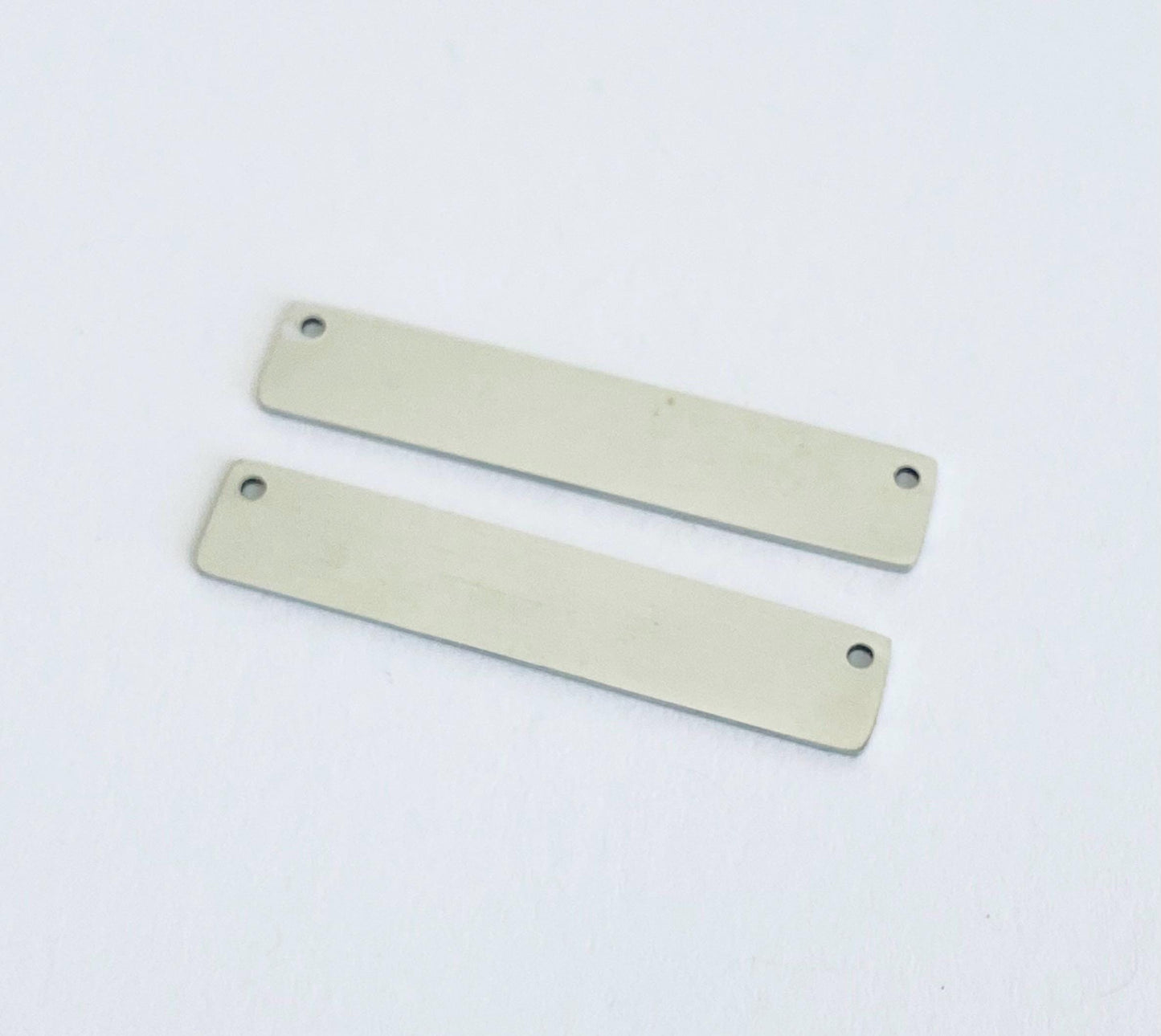 Stainless Steel Name Plate Blank (6mm x 32mm )