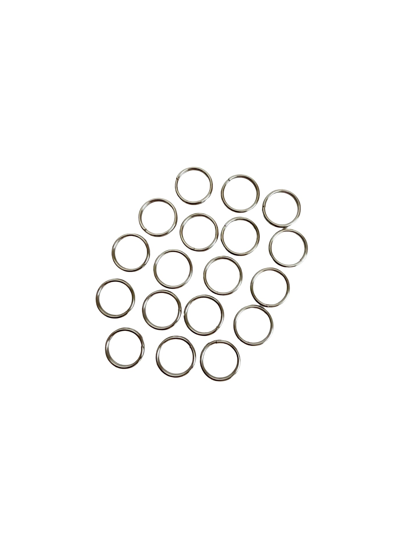 8mm Stainless Steel Thin Small Split Rings