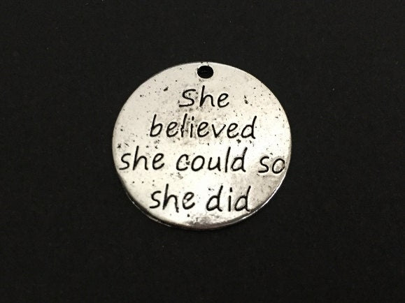 She believed she could, so she did Charm