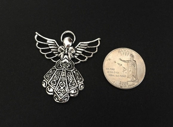 LARGE Angel Charm