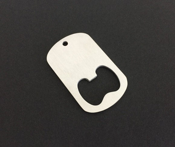 Engravable Stainless Steel Beer Bottle Opener