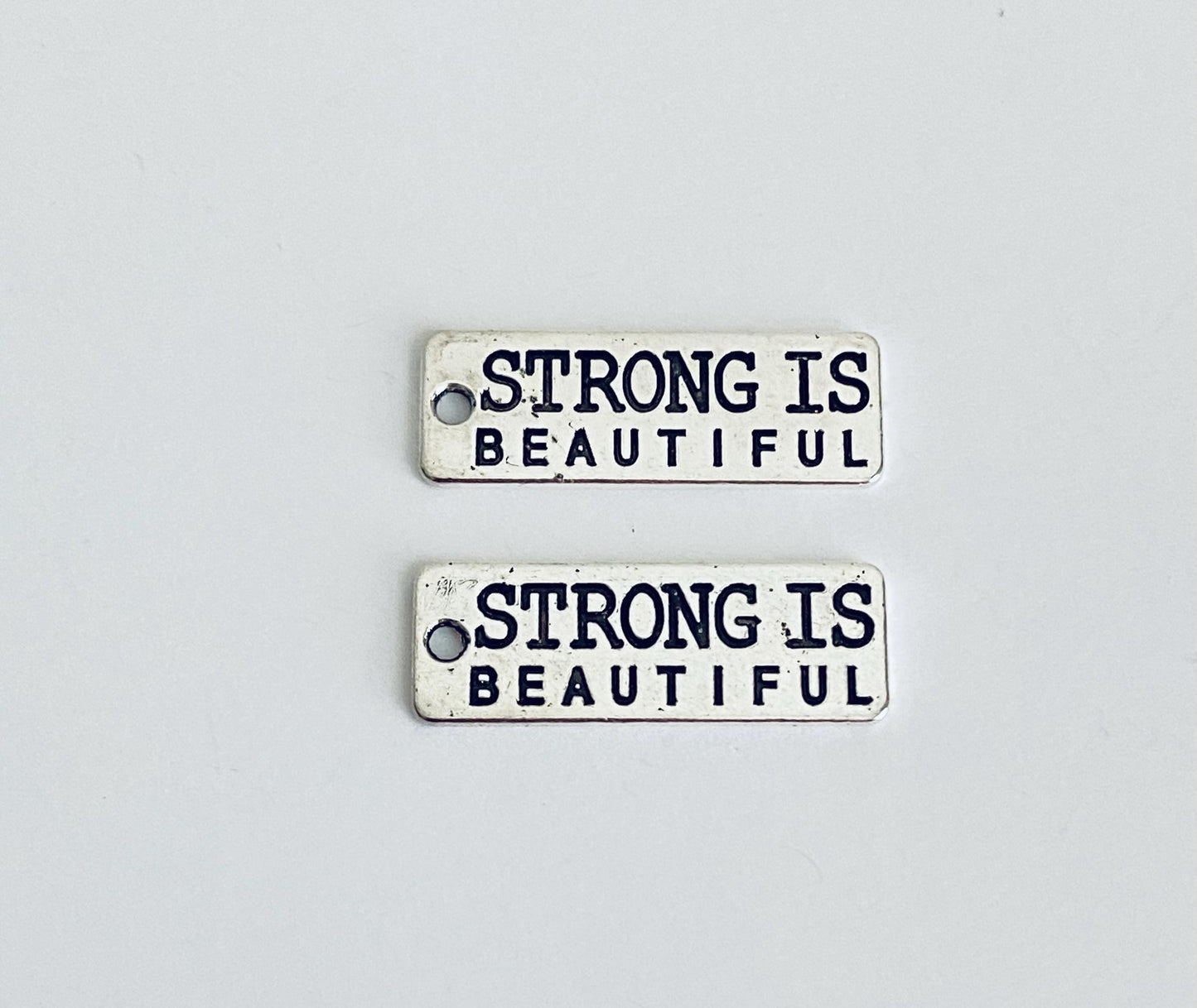 Strong Is Beautiful Charm