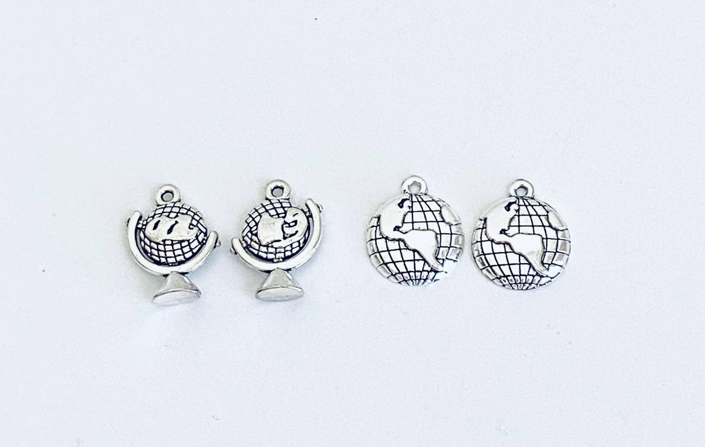World Globe Charm