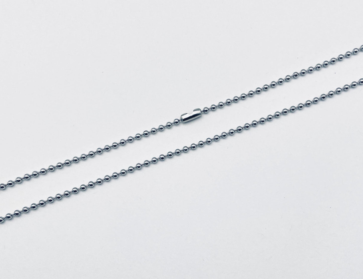 2.4mm Stainless Steel Ball Chain Necklace