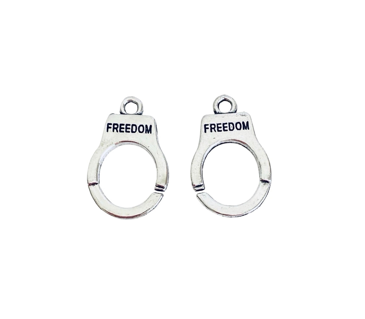 Base Metal Handcuff Charms