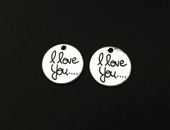 I Love You Charm