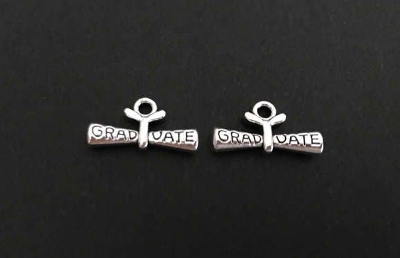 Graduation Diploma Charm