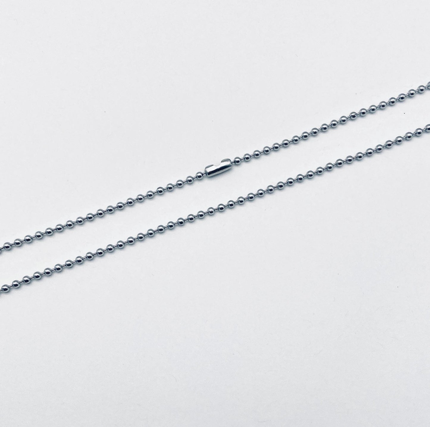 2.4mm Stainless Steel Ball Chain Necklace