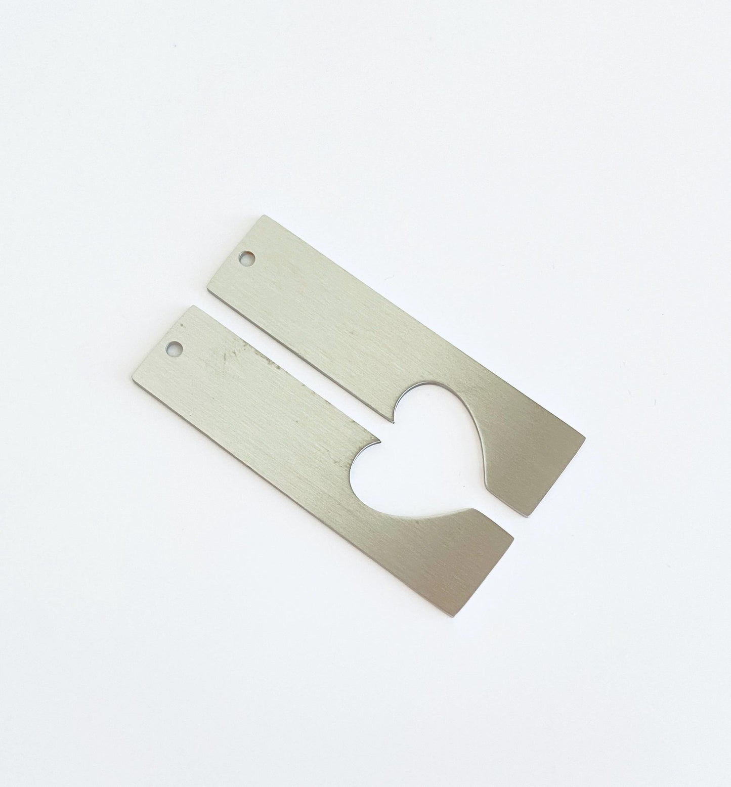 Engravable Stainless Steel Long Bar Blank (14mm x 56mm)