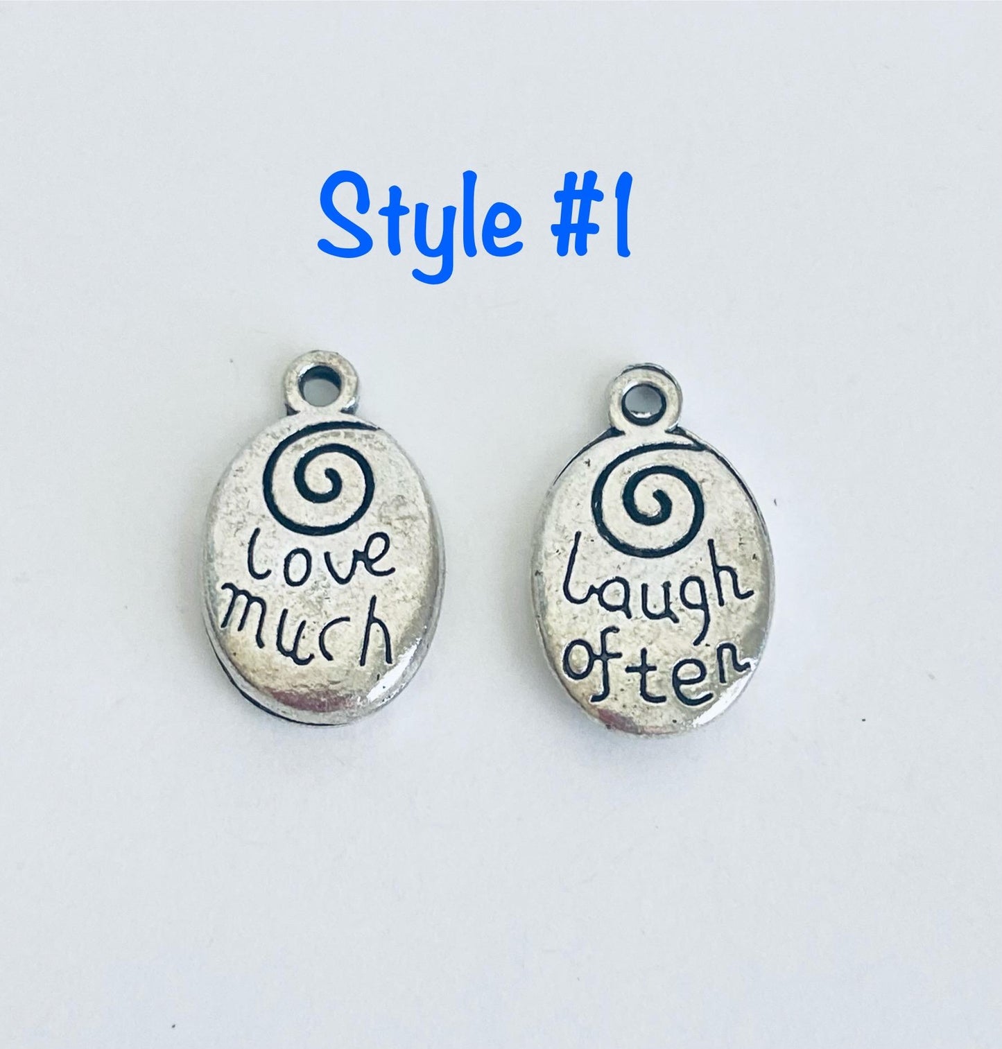 Inspirational Word Charm
