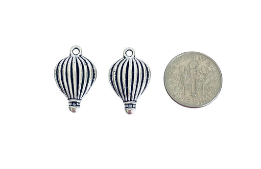 Base Metal Hot Air Balloon Charms