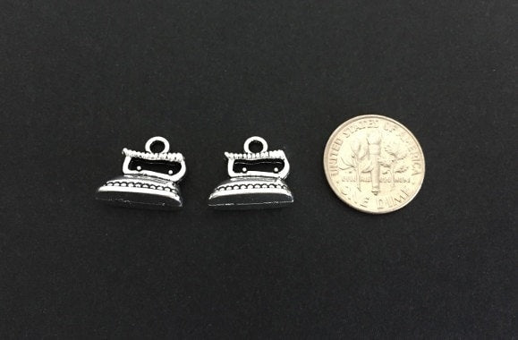 Small Steam Iron Charm