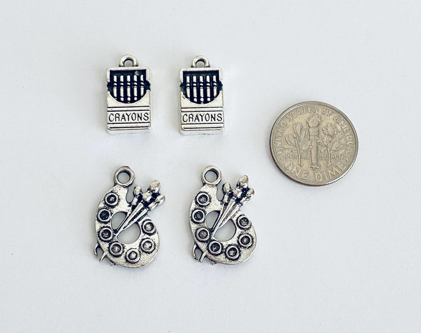 Crayons or Painting Palette Charm