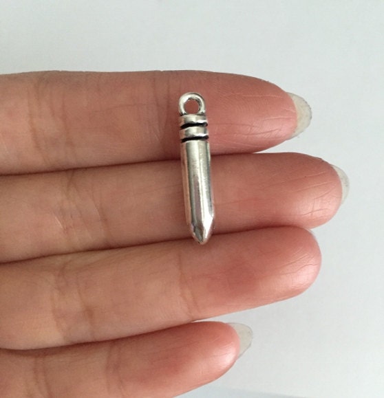Small Bullet Charm