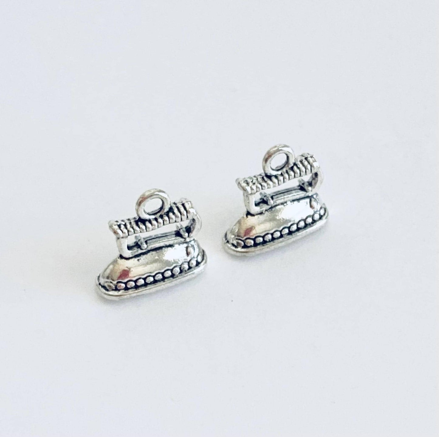 Small Steam Iron Charm