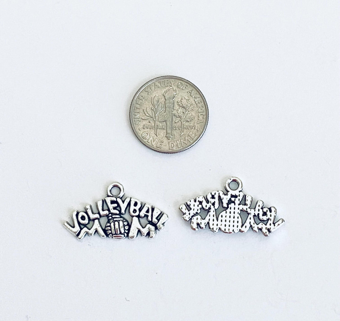 Sports Mom Charm (Baseball Mom OR Volleyball Mom)