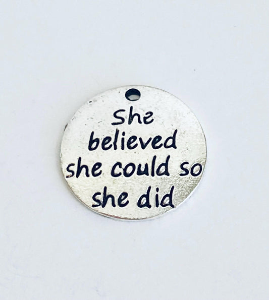 She believed she could, so she did Charm