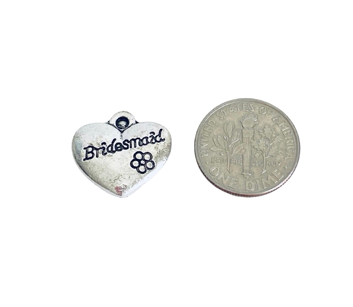 Base Metal Wedding Charms (Mother of Bride • Bride • Sister of Bride • Bridesmaid)