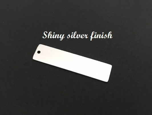 Stainless Steel Long Blank (12x 50mm)