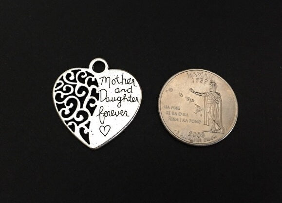 Mother and Daughter Forever Charm